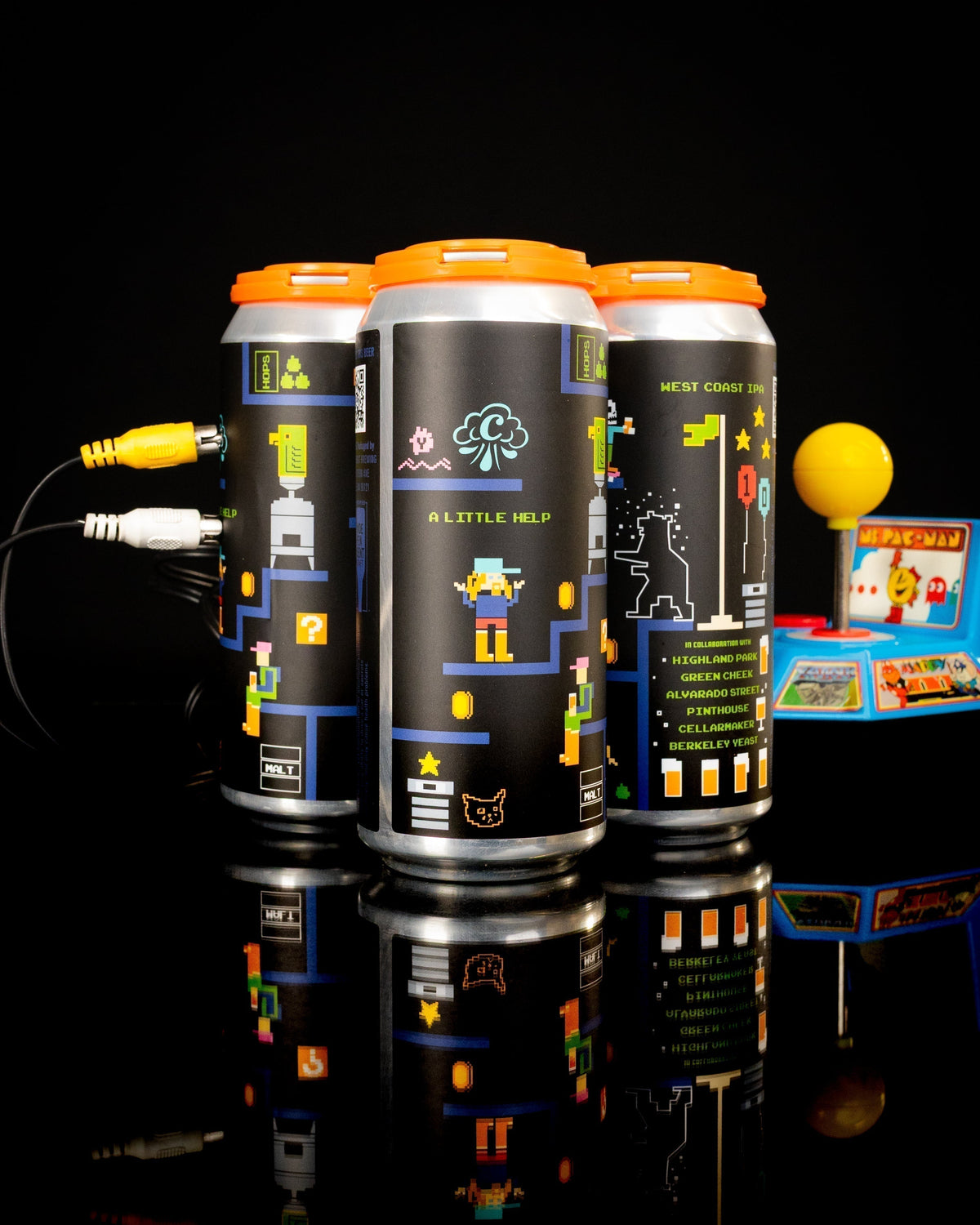 Recipe: A Little Help West Coast IPA | Cloudburst, Alvarado Street, Cellarmaker, Green Cheek, Highland Park and Pinthouse Collab
